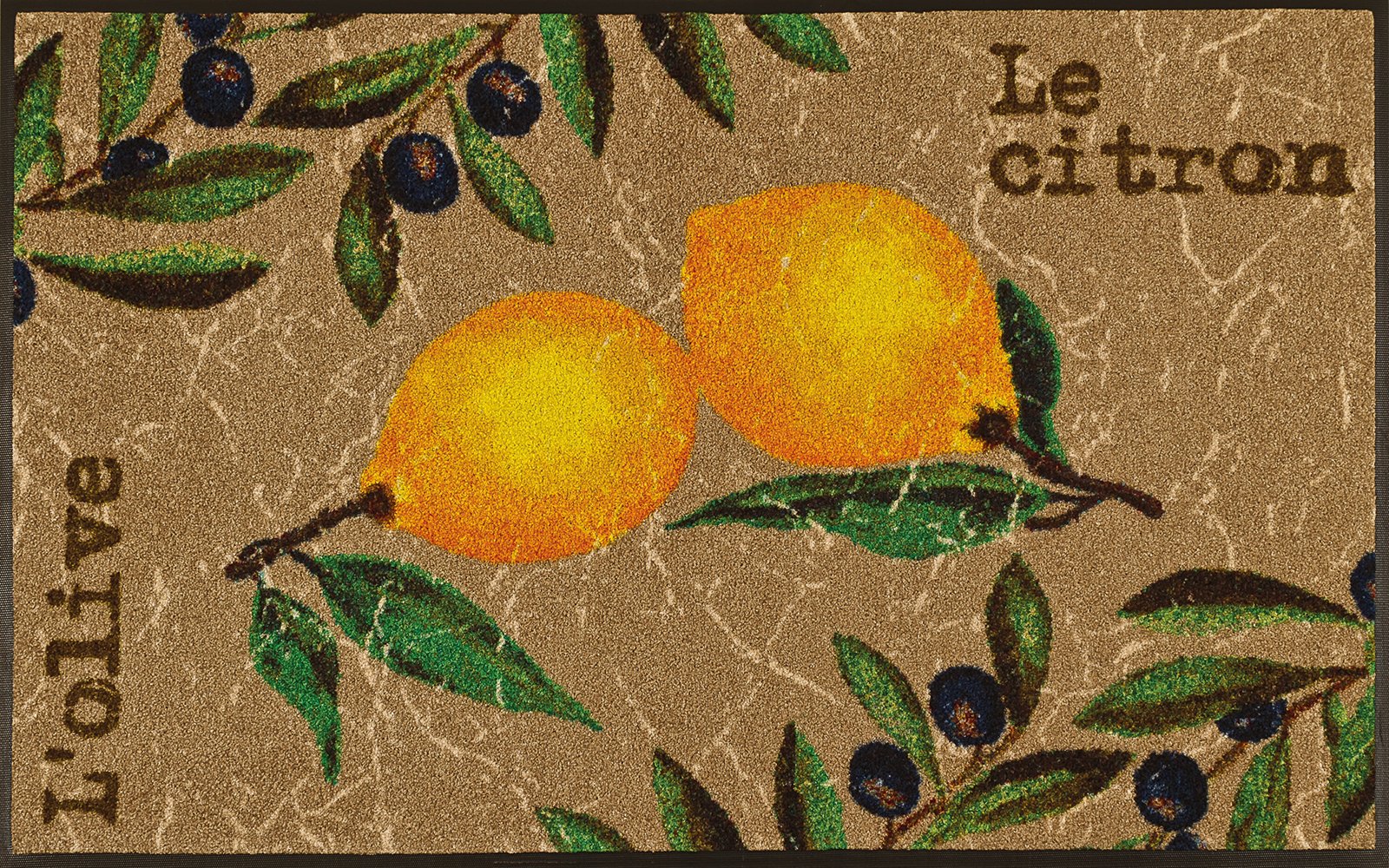 wash+dry Fussmatte Le Citron 75/120 4032445051886