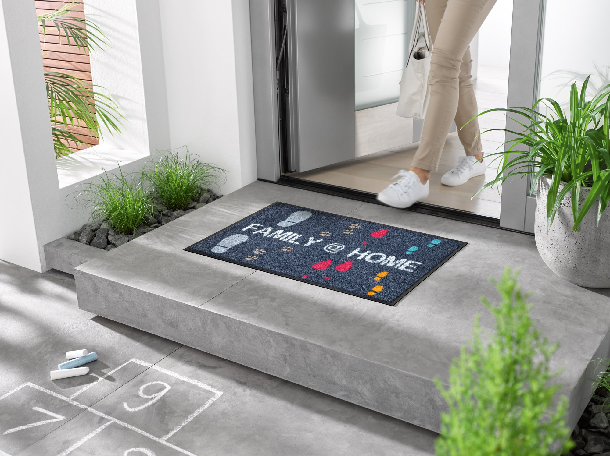 wash+dry Fussmatte Family @ Home 50/75 4032445060079