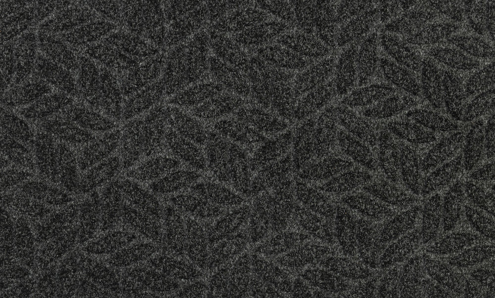 wash+dry Eingangsmatte DUNE Fussmatte Leaves Dark Grey 45x75 9010216062793