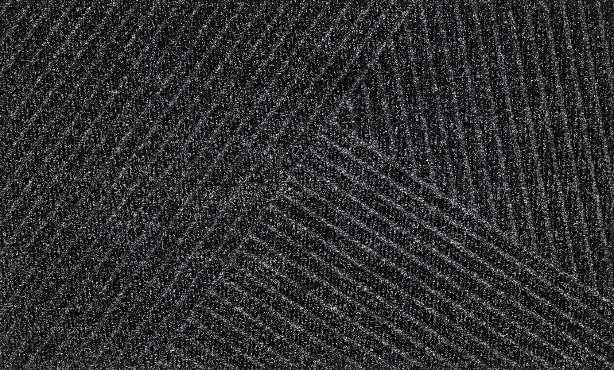 wash+dry Fussmatte DUNE Fussmatte Stripes dark grey 45x75 9010216054323