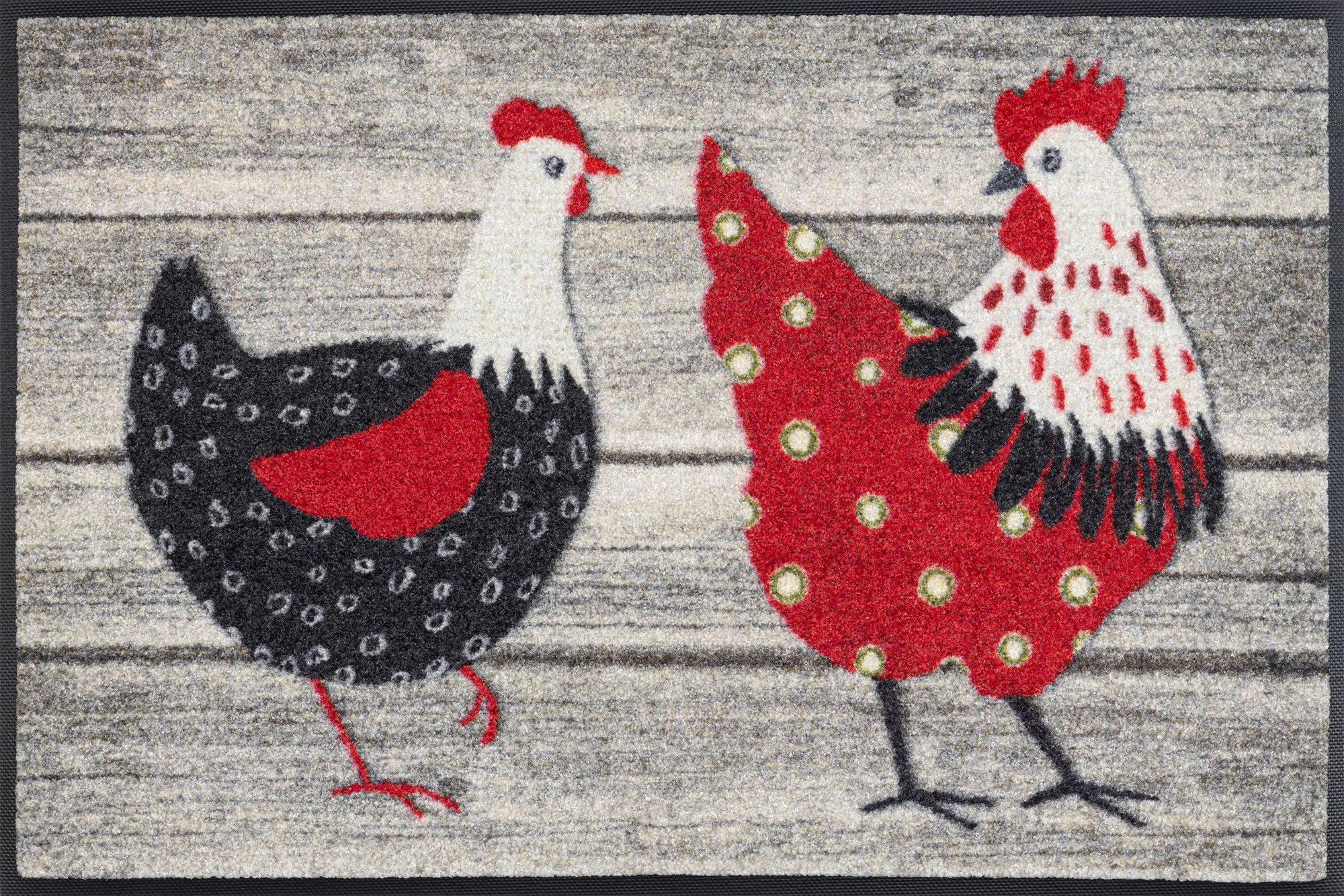wash+dry Fussmatte Chicken Farm 50x75 cm 9010216062526