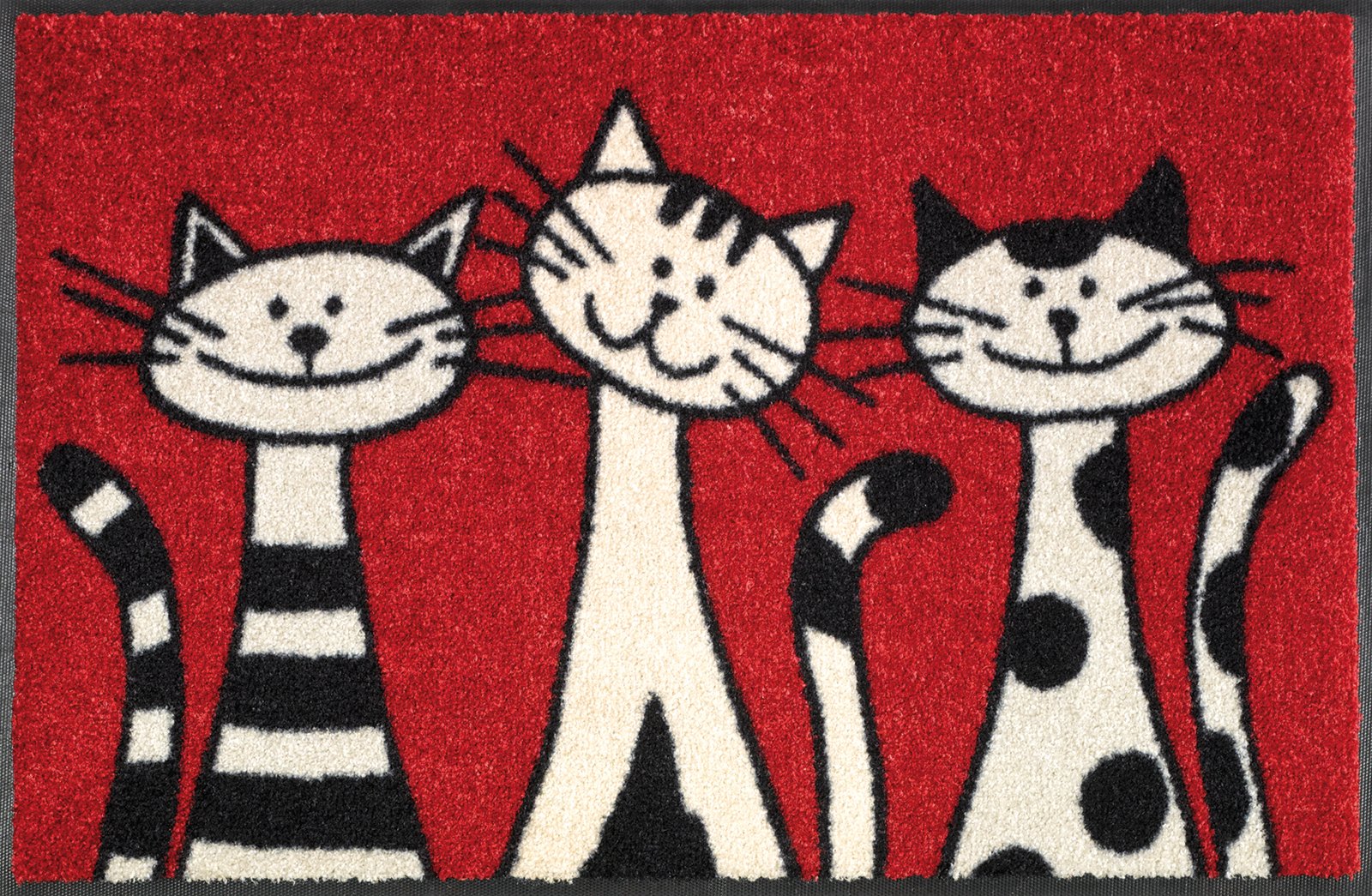wash+dry Fussmatte Three Cats 50/75 4032445030812