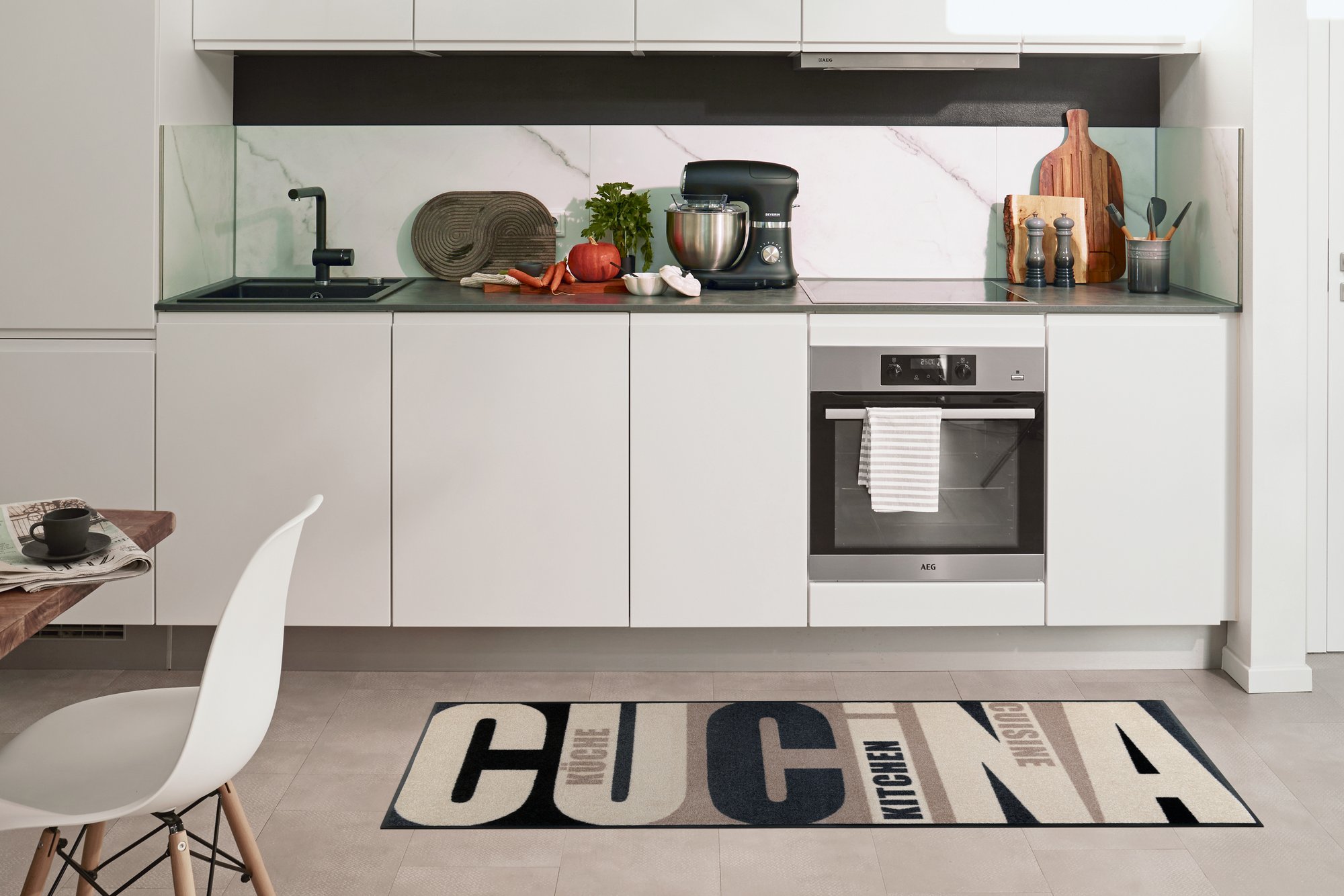 wash+dry Eingangsmatte Cucina pura 60/180 9010216050943