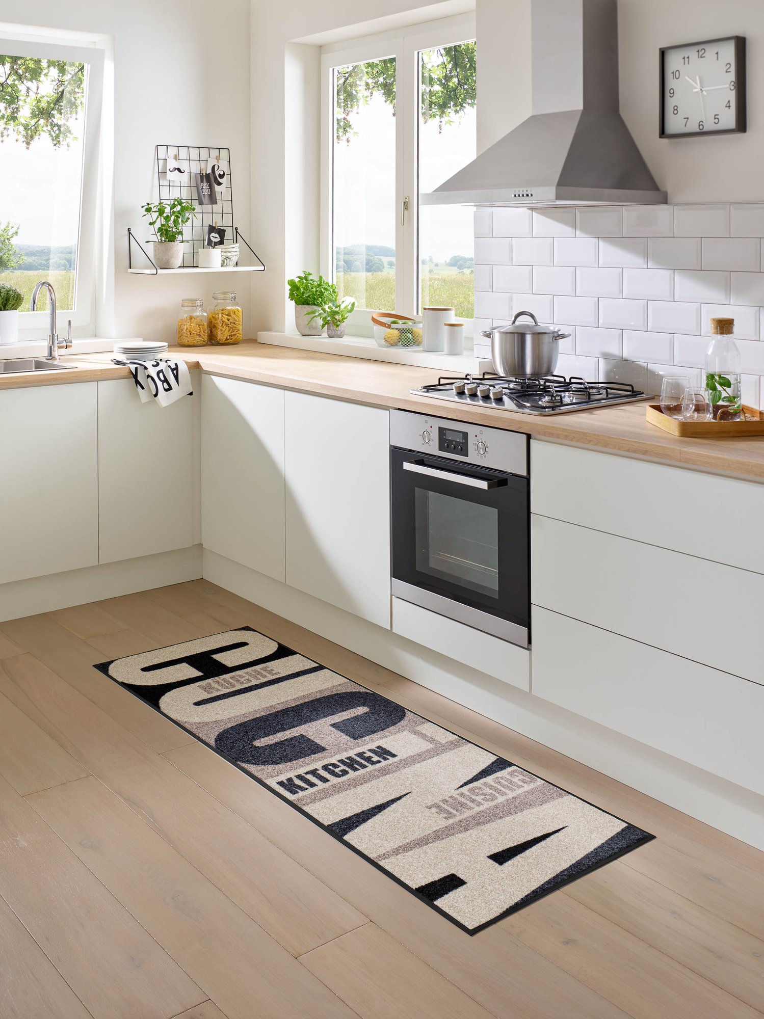 wash+dry Fussmatte Cucina pura 60/180 9010216050943