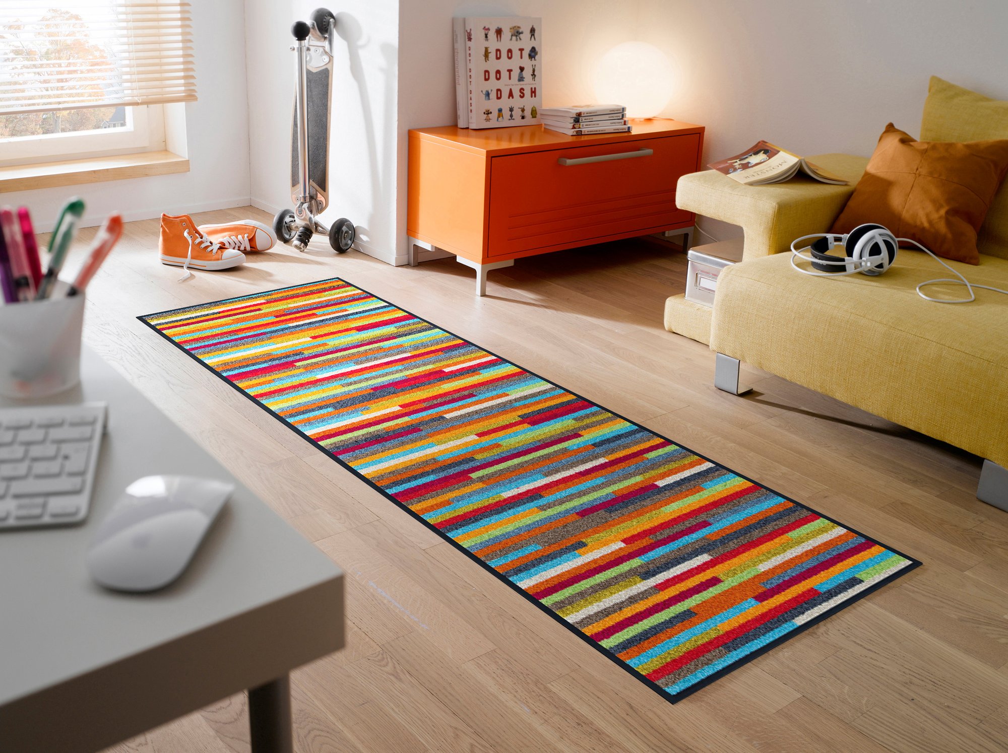 wash+dry Fussmatte Mikado Stripes 60/180 4032445060840