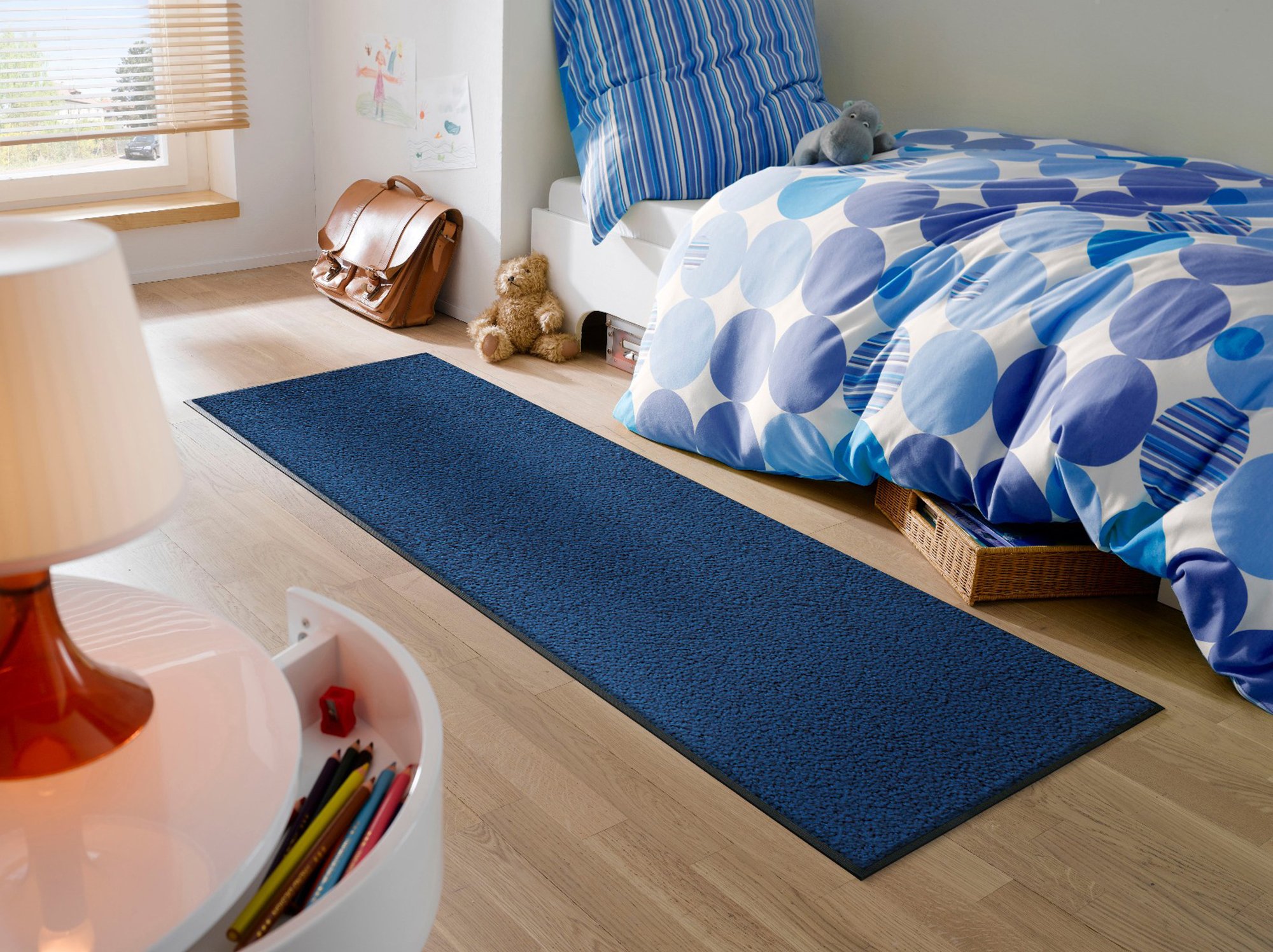 wash+dry Fussmatte Navy 60/180 4032445006060