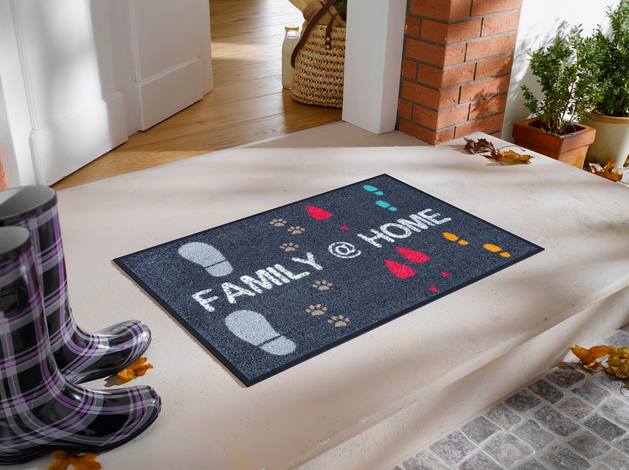 wash+dry Fussmatte Family @ Home 50/75 4032445060079
