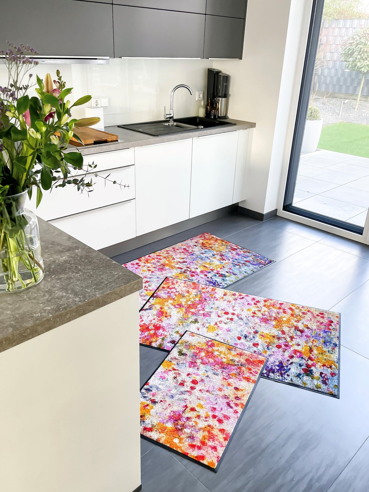 wash+dry Fussmatte Wild Summer 75x190 cm 9010216062281