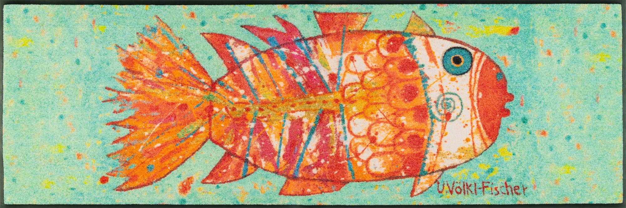 wash+dry Fussmatte Funky Fish 60/180 9010216038736
