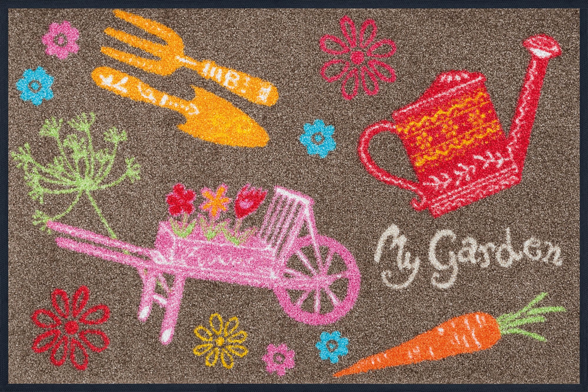 wash+dry Fussmatte My Garden 50/75 4032445060215