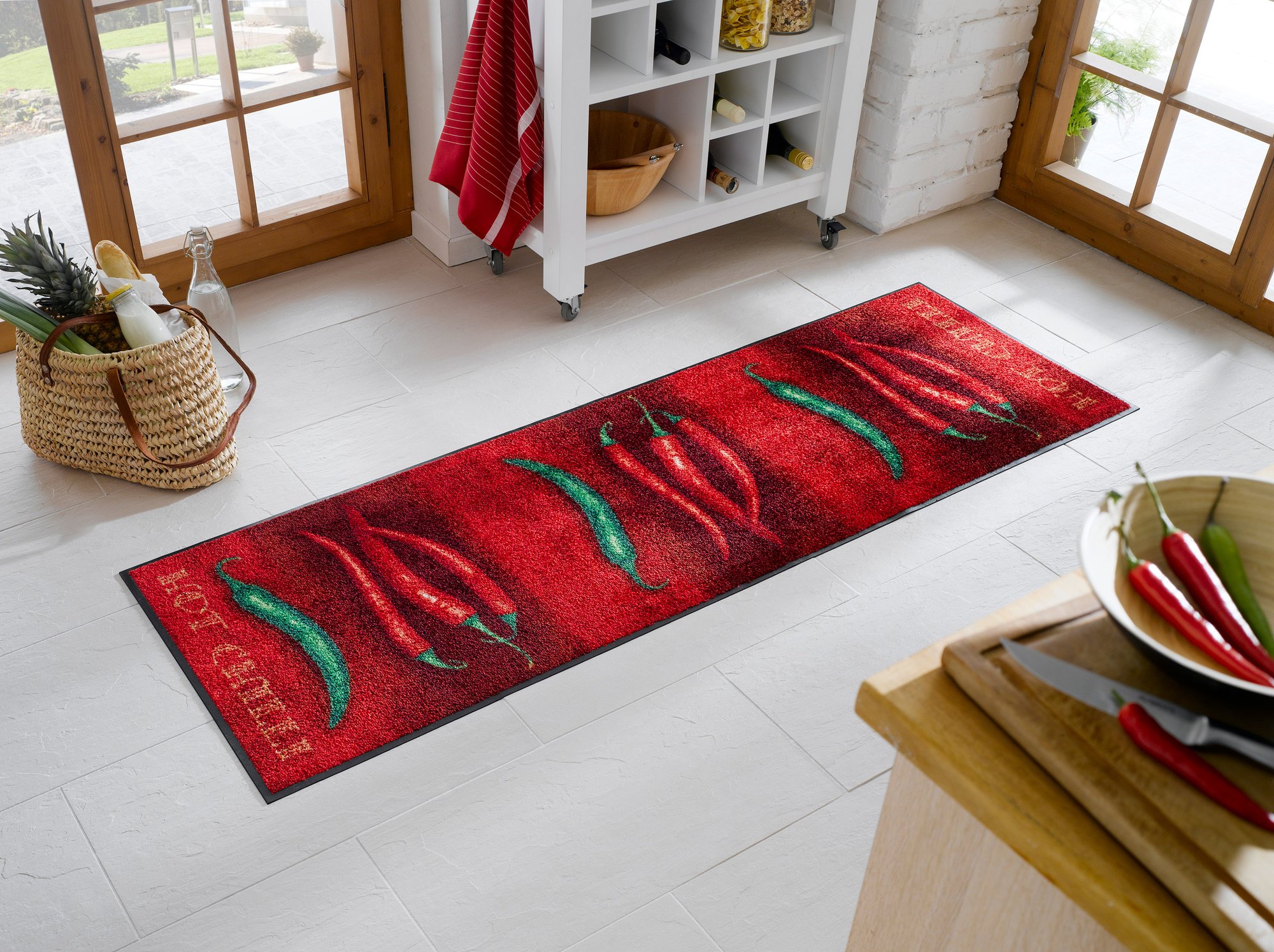 wash+dry Fussmatte Hot Chilli 60/180 4032445031215