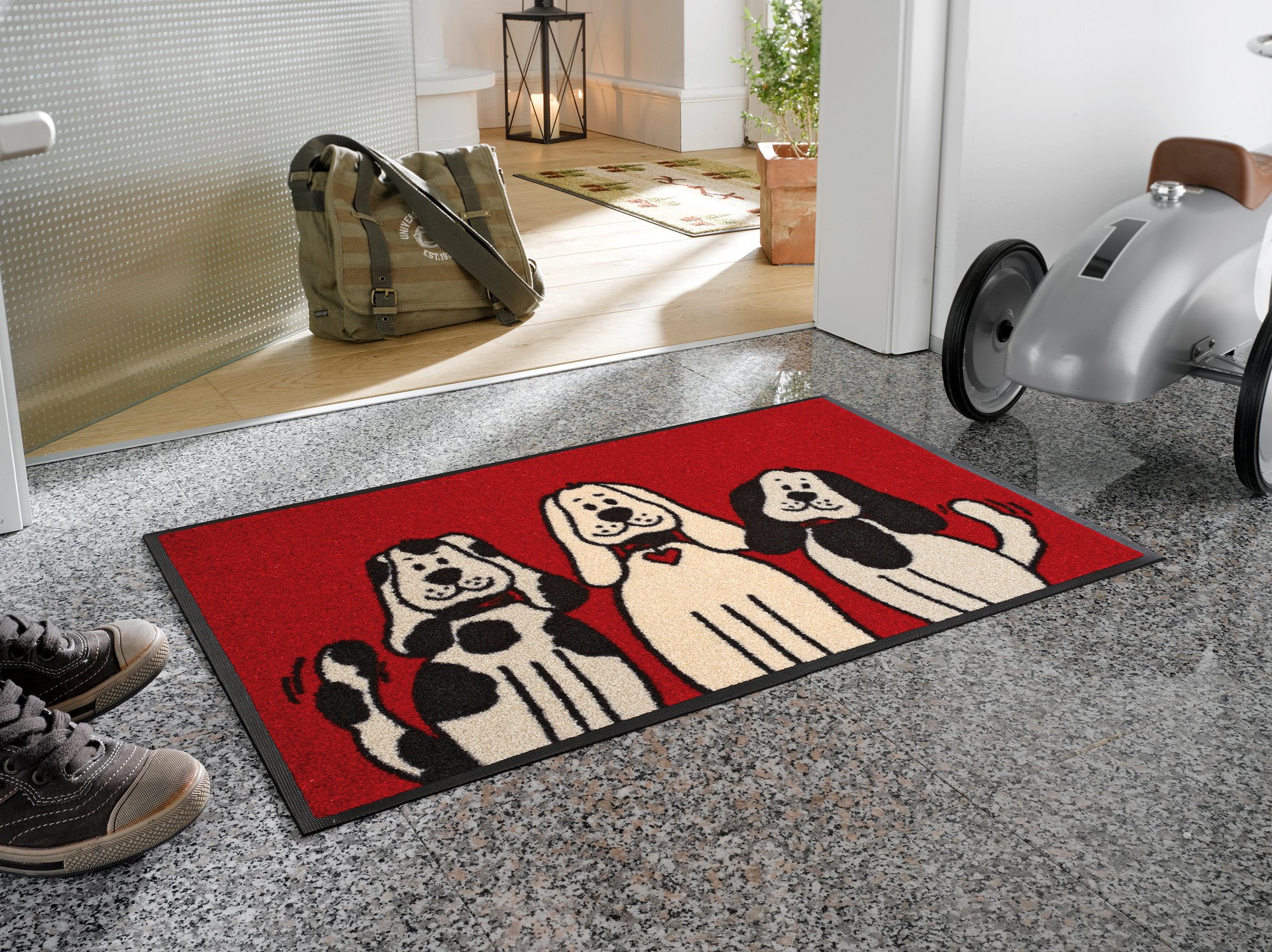wash+dry Eingangsmatte Three Dogs 50/75 4032445030805