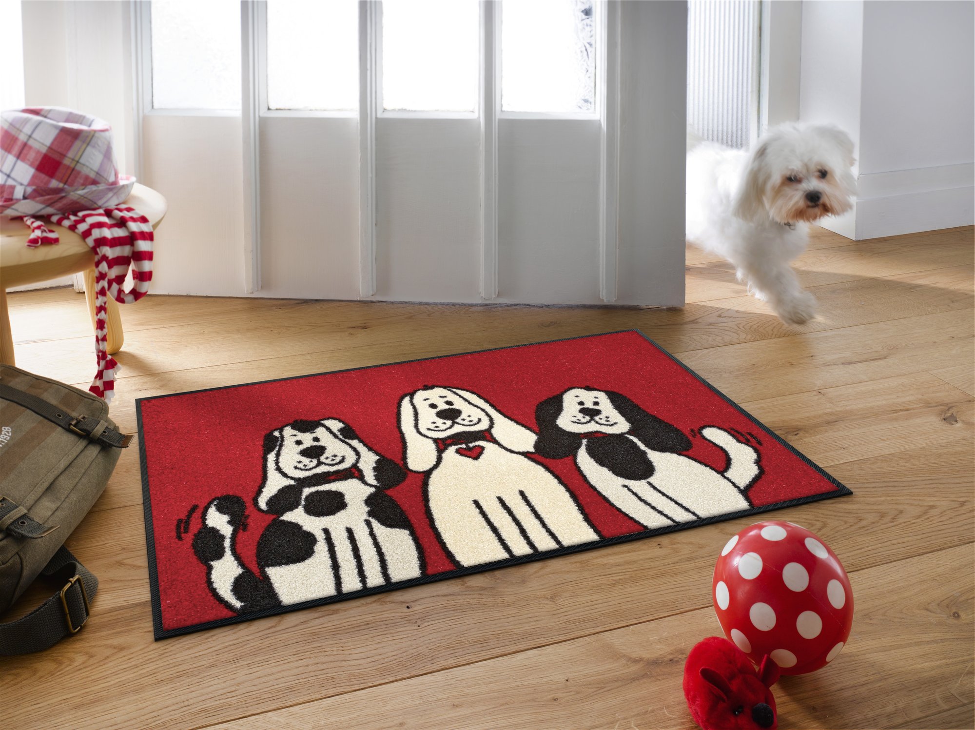 wash+dry Fussmatte Three Dogs 50/75 4032445030805