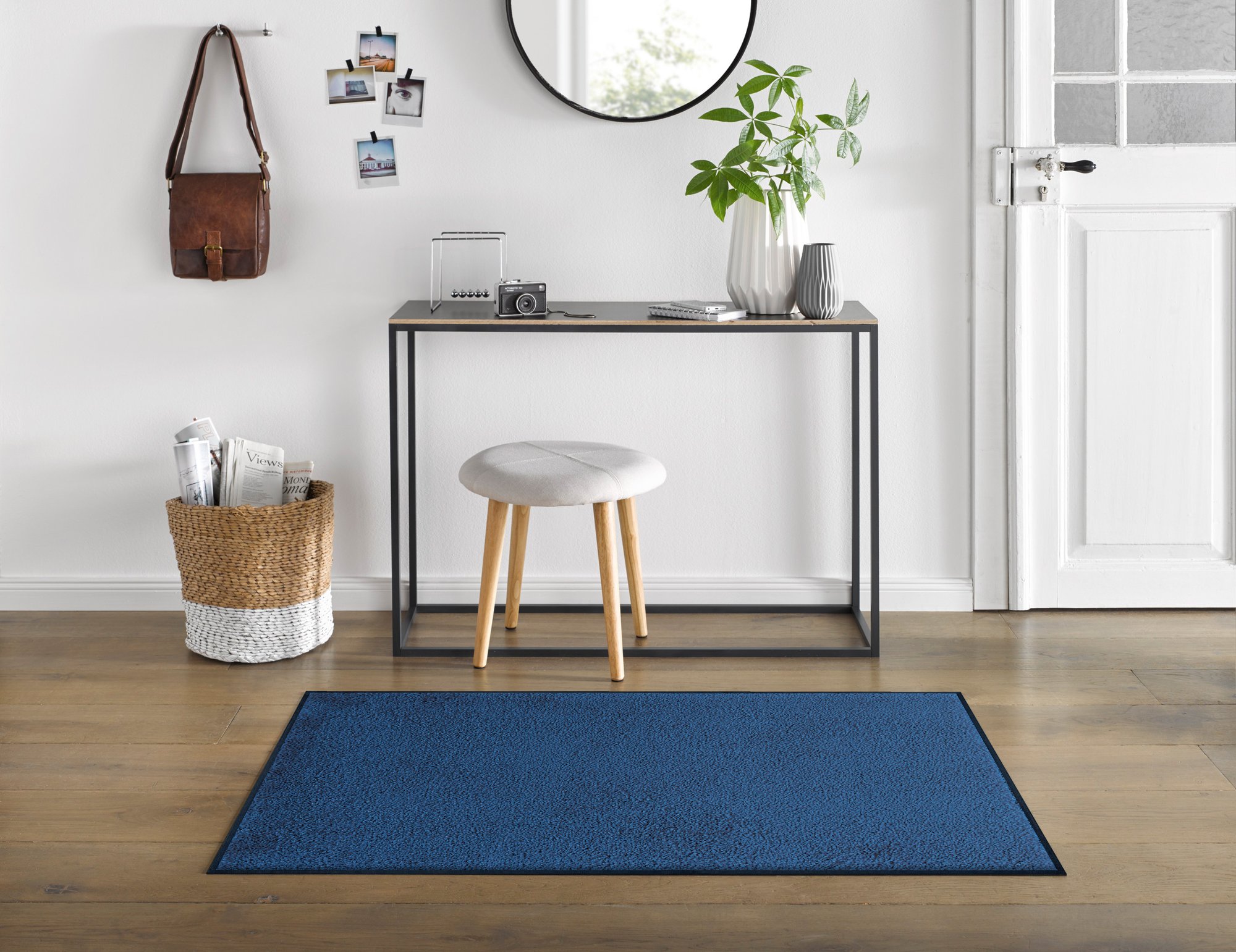 wash+dry Fussmatte Navy 75/120 4032445005445