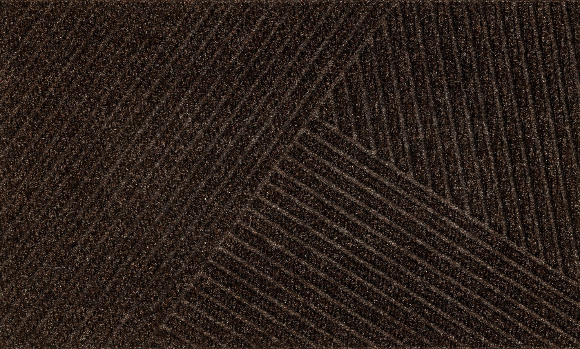 wash+dry Fussmatte DUNE Stripes dark brown 45/75 9010216054347