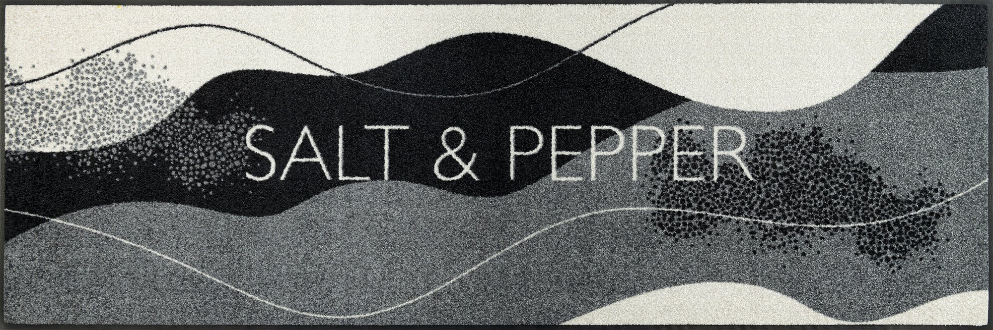wash+dry Fussmatte Salt & Pepper 60x180 cm 9010216062298