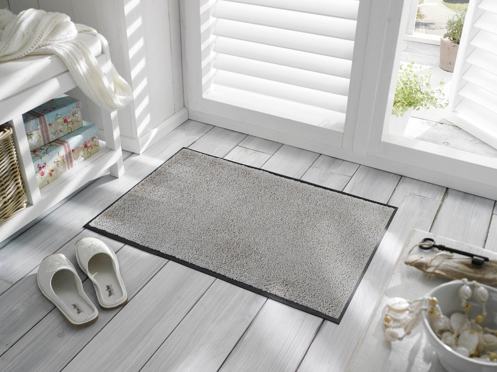 wash+dry Fussmatte Cool Grey 50/75 4032445011415