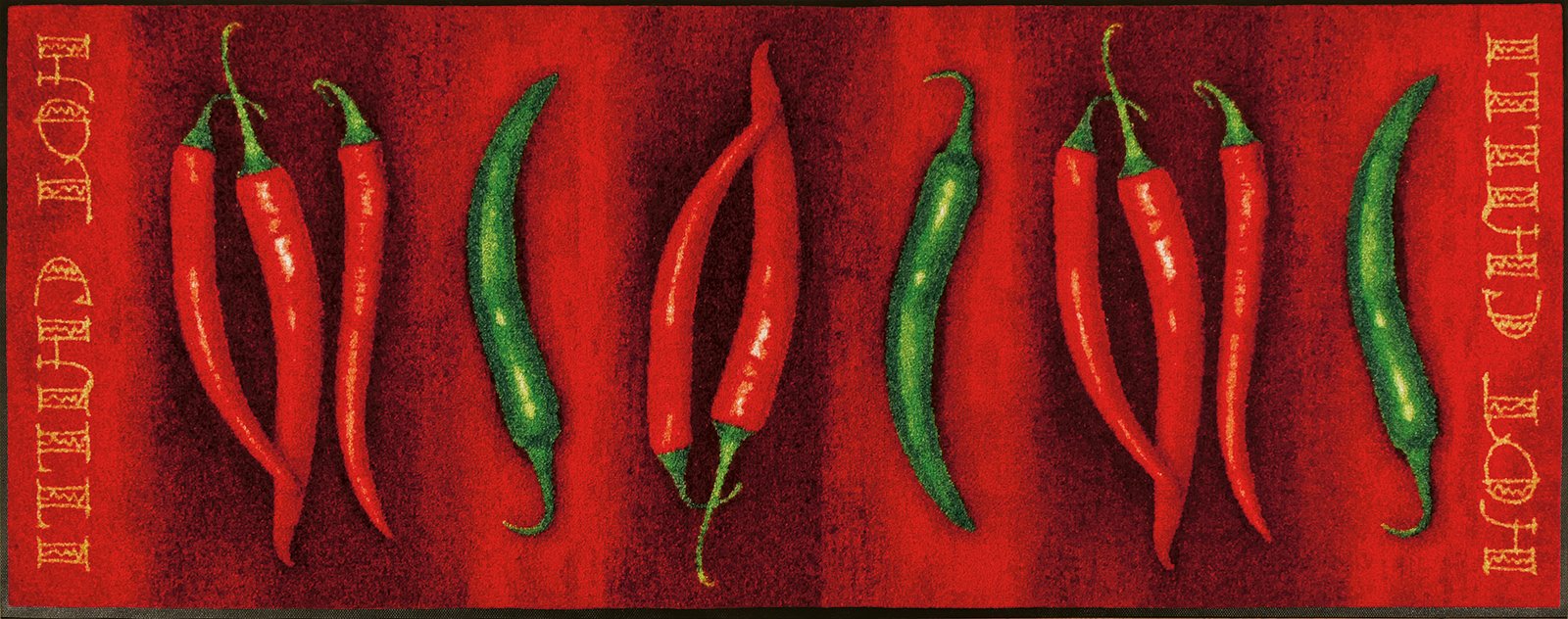 wash+dry Fussmatte Hot Chilli 75/190 4032445051909