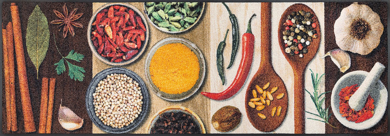 wash+dry Eingangsmatte Hot Spices 60/180 4032445078593